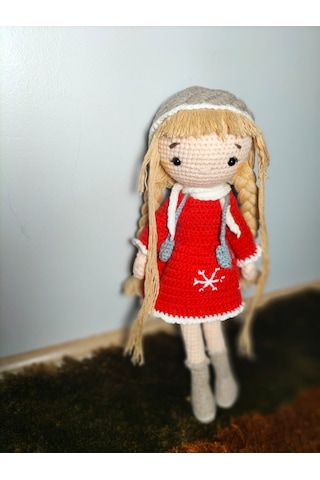 Kış Bebeği Amigurami Oyuncak