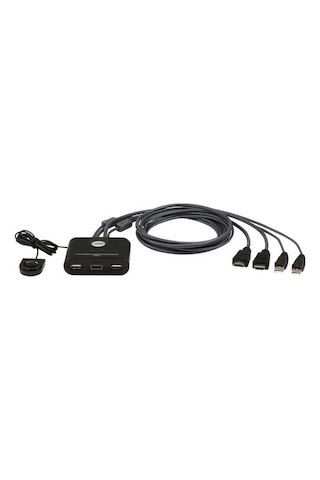 Aten CS22HF 2-Port USB FHD HDMI Cable KVM Switch Aten CS22HF 2-Port USB FHD HDMI Cable KVM Switch