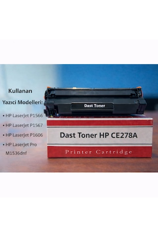 Hp Ce278a Uyumlu Toner 2'li Paket