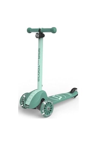 Yüksekliği Ayarlanabilir Çocuk Scooter - Led Tekerlekli Açık Mavi