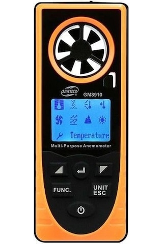 Benetech Gm8910 Hava Hızı Ölçer ''çok Fonksiyonlu''