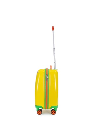 Wexta Ayıcık Çocuk Valizi Wx-420 Sarı