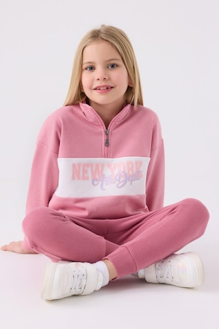 Rolypoly Kız Çocuk Pembe Eşofman Takımı Rp3485-c-v1 Pembe