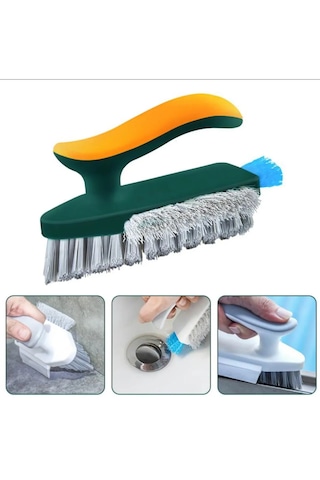 Tineke Saplı Çok Amaçlı Sert Temizlik Fırçası Fayans Lavabo Halı