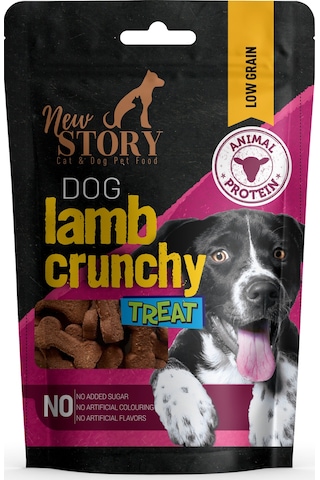 New Story Dog Beef + Lamb Crunchy Köpek Ödülü 4 x 80 G