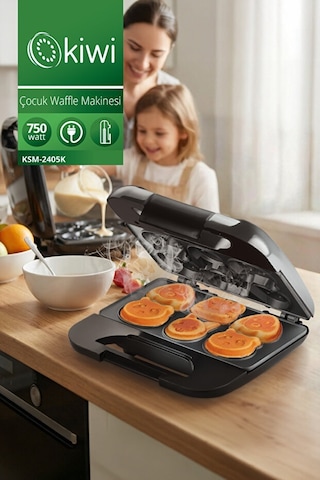 Kiwi KSM-2405K Elektrikli Çocuk Waffle Makinesi