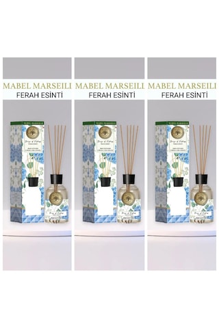 Mabel Marseille Ferah Esinti Çubuklu Oda Kokusu 100 Ml 3 Adet Temizlik Ferahlığı
