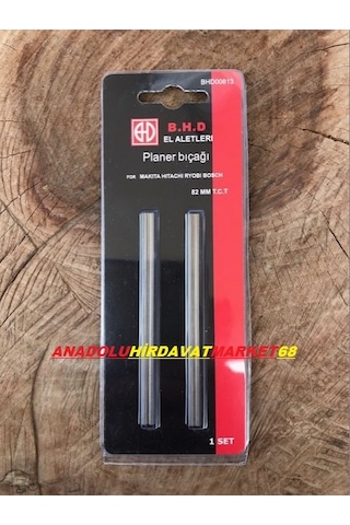 Bhd Elektrikli Planya Bıçagı 2 Adet Çelik Planya Bıçak 82mm