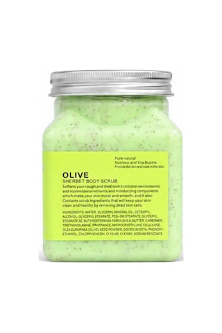 Purivo Olive Sherbet Body Scrub 500 ML
