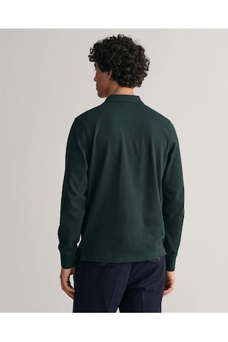 Gant Erkek Yeşil Regular Fit Logolu Polo-yeşil Yeşil