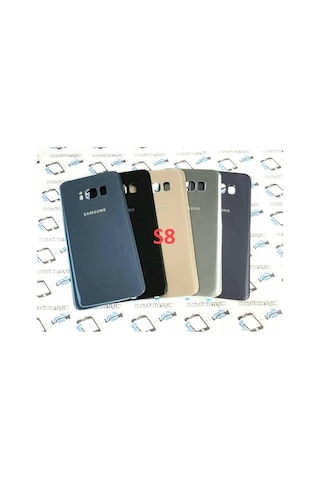 Samsung Uyumlu Galaxy S8 Arka Pil Batarya Kapağı (Cam). (198742005)