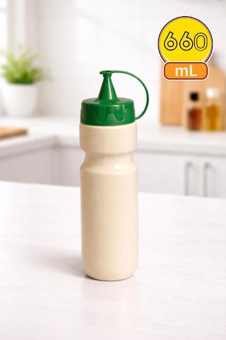 Herevin 161321-001 660 Ml Sade Mayonez Şişes Beyaz
