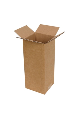 Kraft Kutu (Tek Oluklu) / Ebat: 12x12x29 cm (100 adet)