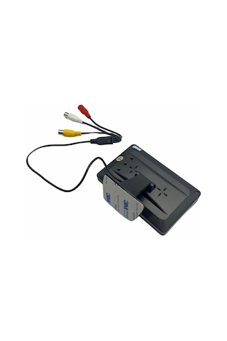 12V Park Sensörü Gece Görüşlü Kamera Ekran 4.3" Lcd 22.5 Mm Siyah N11.1