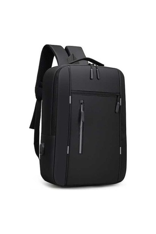 Createtech Yönetici Çantası - Siyah, Omuzda Taşıma, İş, Ev, Büyük Bilgisayar Çantası Siyah