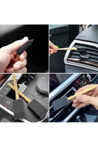 Buffer 5'li Araba Havalandırma Temizleme Fırçaları Klima Çıkışlar