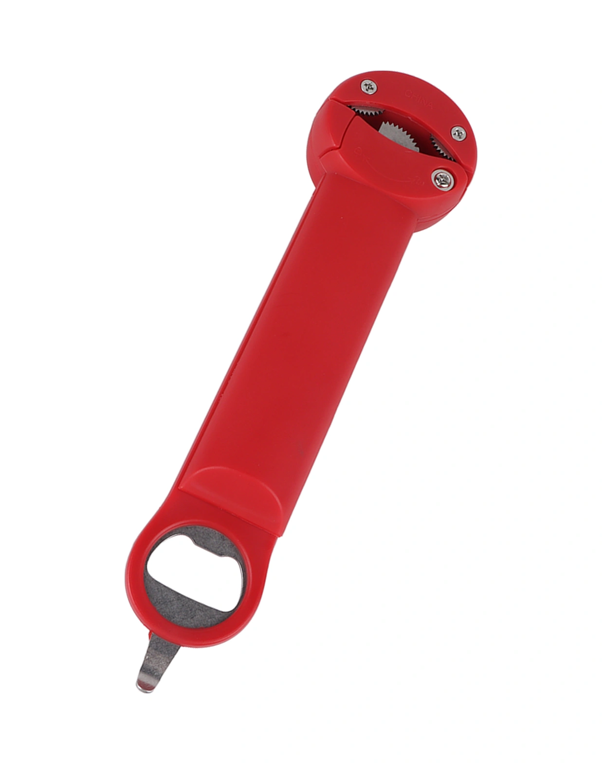 Kangvka Mürekkepli Gergi Ayarı, Testere Dişli Anti Kayma, Kol Kuvveti İle Kavanoz Kapak Açıcı, Nylon Gövde, Taşınabilir Multifonksiyonel Açıcı, Bej Bej