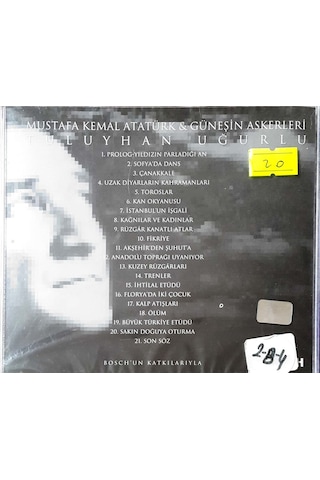 Plak Değildir Cd Dir Cd Mustafa Kemal Atatürk & Güneşin Askerle