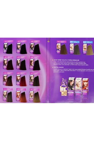 Palette Göz Alıcı Saç Boyası 7.1 Küllü Kumral 2 Adet