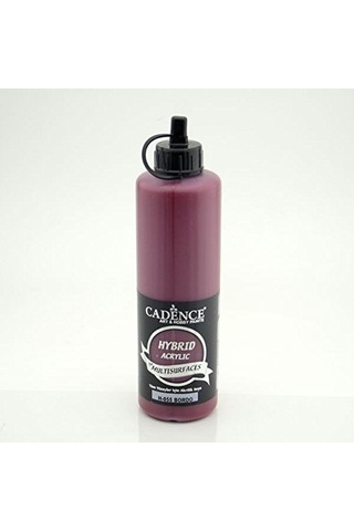 Hybrid Multisurface Akrilik Boya 500 Ml. H-055 Bordo Genel