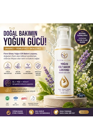 Flora Glowy  Intensive Care Yoğun Cilt Bakım Losyonu 250 ML