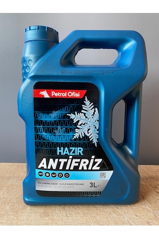Petrol Ofisi Kullanıma Hazır Mavi Renkli İnorganik Antifriz 2023