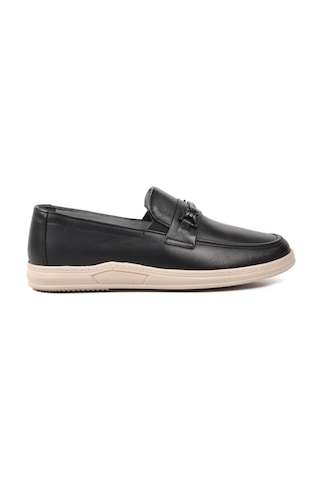 Pierre Cardin 191074 Siyah Hakiki Deri Erkek Casual Ayakkabı 001