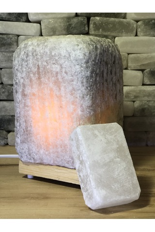 Doğal Tuz Lambası - Abajur - Tuz Sabunu