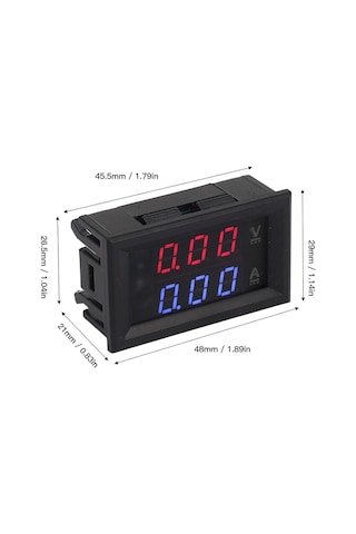 Ic278b Dijital Volt-ampermetre Dc 0-100v 0-10a