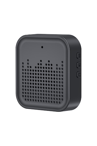 Ranyeek S3 Akıllı Görüntülü Zili: Kablosuz 480p Kamera, İki Yönlü Ses, Gece Görüşü, Wifi Konuşma, Ev Güvenliği Siyah