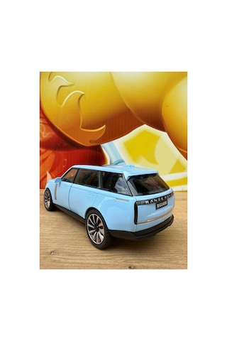Range Rover Sport Model Araba Plastik Sesli Işıklı Açılan Kapılar Range Rover Araba Mavi