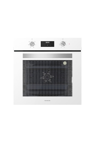 Silverline BO6502W02 - CS5436W01 - 3420 Classy 60 CM Beyaz Cam Ankastre Set