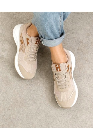 Kappa Kp-1102z Kadın Sneaker Spor Ayakkabı Bej