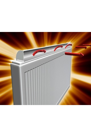 Isıtaç Petek Üstü Alüminyum Isı Yönlendirici