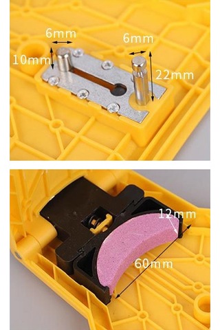 Springsun Taşınabilir Testere Zinciri Bileme Makinesi - 14-16 İnç Zincirler İçin Hızlı Ve Pratik