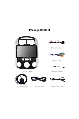 Kıa Cerato M/c 2010-2012 Multimedya Navigasyon Usb Kamera Carplayer