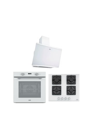 Franke FMA 86 H WH - FHNS 604 4G WH C - FPJ 615 V WH/SS A Maris Beyaz Ankastre Set
