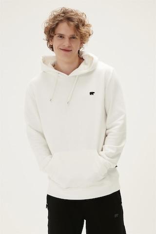 Bad Bear Long Story Hoodie Erkek Sweatshirt Beyaz