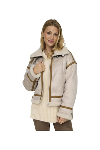 Only Kadın İçi Kürklü Mont 15322042 Taş