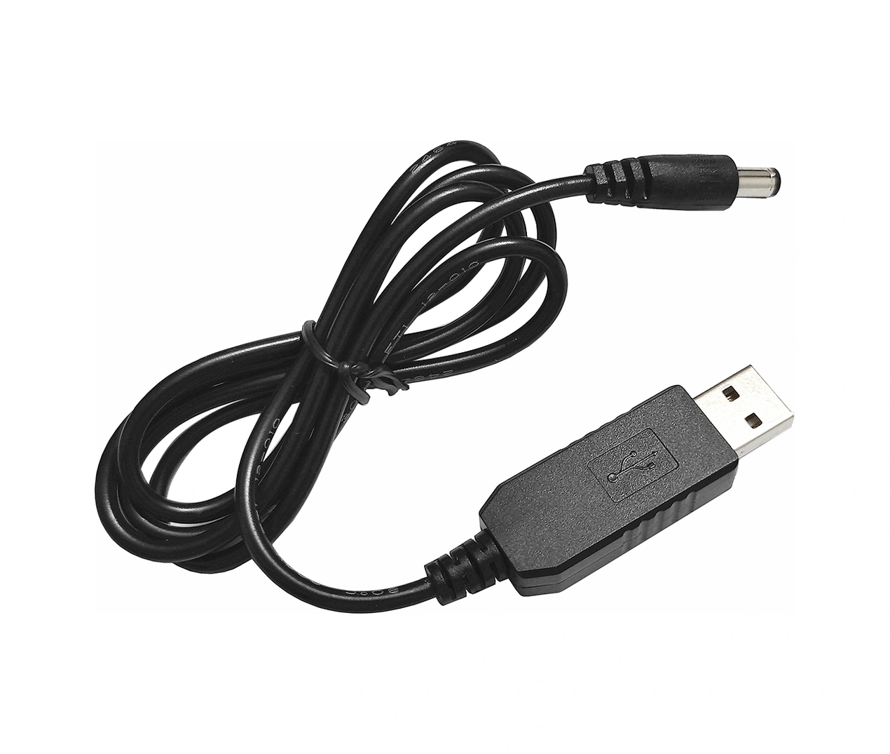 Mufunye Usb'den 12v'ye Çevirici Kablosu, 5v Girişli 1m Uzunluk, Dc5.5 2.1 Arayüzü, 6-7w Güç, Mobil Şarj Cihazı İçin Doğru Uç