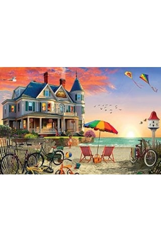 Ks Puzzle 1500 Parça Summer House Yazlık Ev