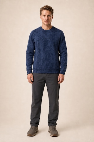 Redline Continu Erkek Kışlık Regular Fit Kışlık Bisiklet Yaka Sweatshirt Lacivert