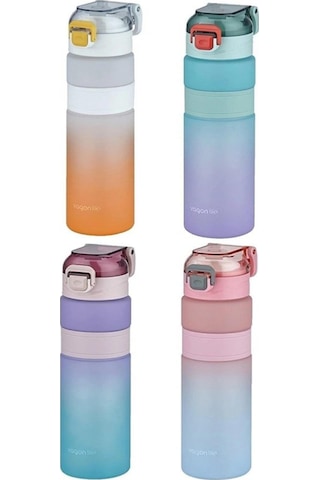 Taros Color Rainbow Matara 600 Ml Mor Kapaklı