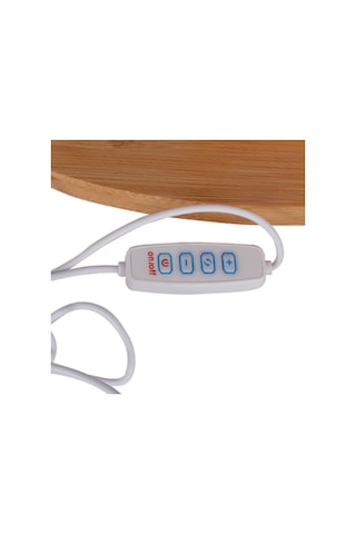 Kişiye Özel Ahşap Dekoratif Fotoğraflı Masa Lambası Renkli