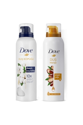 Dove Argan Yağı Duş Köpüğü 200 ML + Depply Nourishing Duş Köpüğü 200 ML