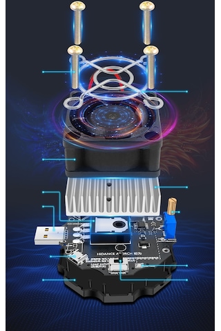 18650 Kapasiteli Pil Test Cihazı Elektronik Yük 65w Monitör Göstergesi Deşarj Şarj Usb Metre 5v 12v 24v Güç Kaynağı Denetleyicisi