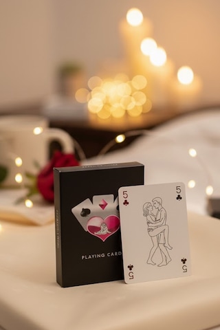 Thentech Romantik Pozisyon Kartları Çiftler İçin Eğlenceli Yatak Odası Oyun Kağıtları