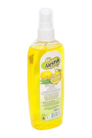 Nesrin 80 Derece Limon Kolonyası Sprey Pet Şişe 160 ML