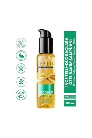 Thalıa Saç Bakım Yağı Coconut 100 Ml