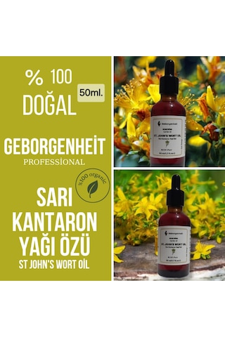 Geborgenheit Sarı Kantaron Yağı Özü 50 ML